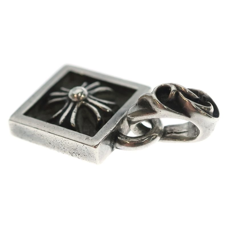 Chrome Hearts Framed CH Plus Charm Pendant Top Silver