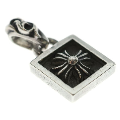 Chrome Hearts Framed CH Plus Charm Pendant Top Silver