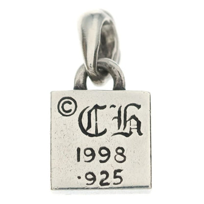 Chrome Hearts Framed CH Plus Charm Pendant Top Silver