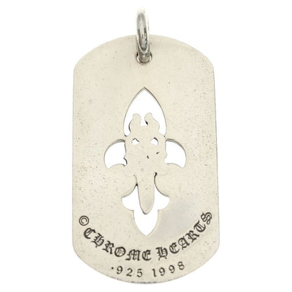 Chrome Hearts D Tag Lrg Fle Dag Fudaga Dog Tag Large Necklace Top
