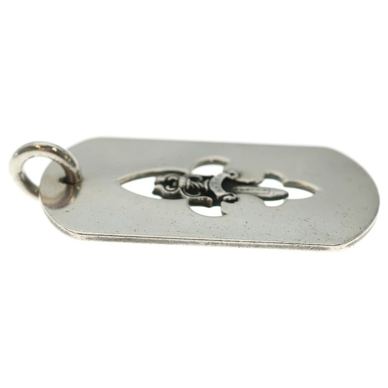 Chrome Hearts D Tag Lrg Fle Dag Fudaga Dog Tag Large Necklace Top