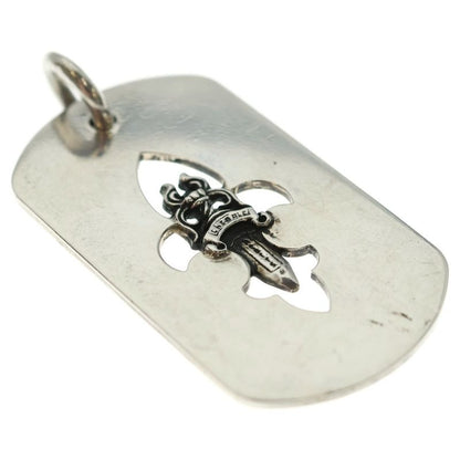 Chrome Hearts D Tag Lrg Fle Dag Fudaga Dog Tag Large Necklace Top