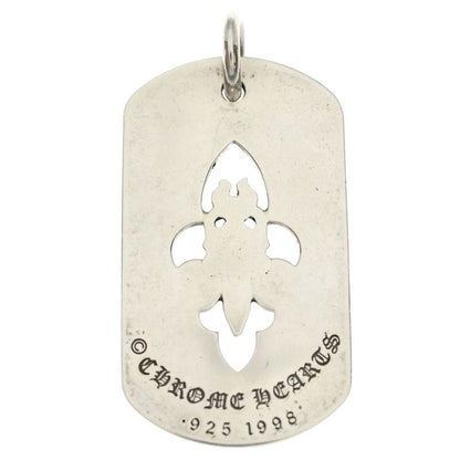 Chrome Hearts D Tag Lrg Fle Dag Fudaga Dog Tag Large Necklace Top