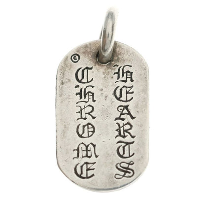 Chrome Hearts Raised Star Dogtag Nyc Limited Dog Tag Pendant Top Silver