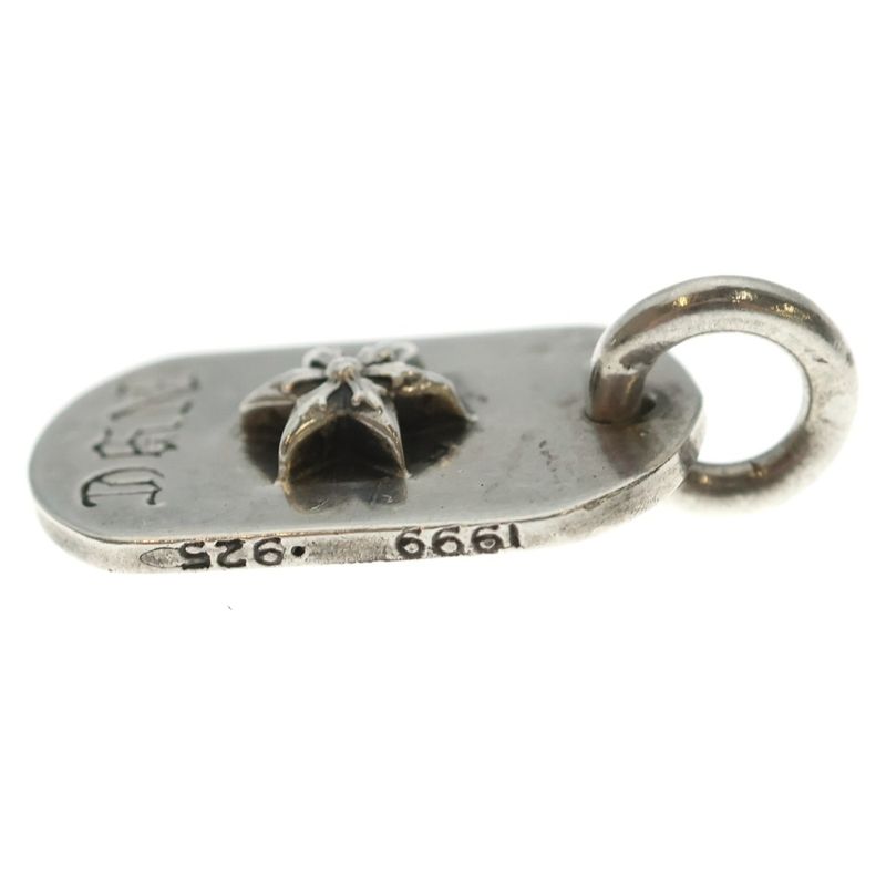 Chrome Hearts Raised Star Dogtag Nyc Limited Dog Tag Pendant Top Silver