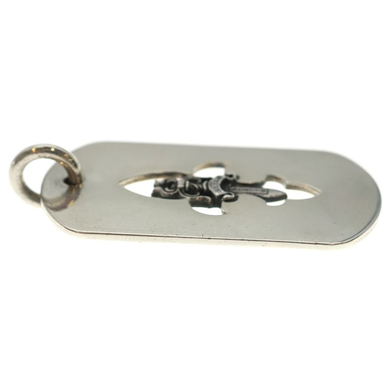 Chrome Hearts D Tag Lrg Fle Dag Fudaga Dog Tag Large Necklace Top