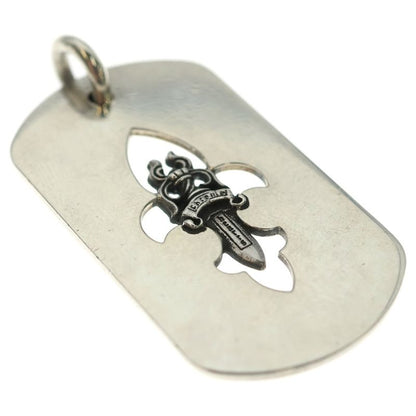 Chrome Hearts D Tag Lrg Fle Dag Fudaga Dog Tag Large Necklace Top