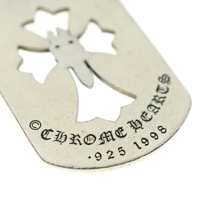 Chrome Hearts D Tag Lrg Cross Dagg la Fuck You la Limited Cutout Dagger Large