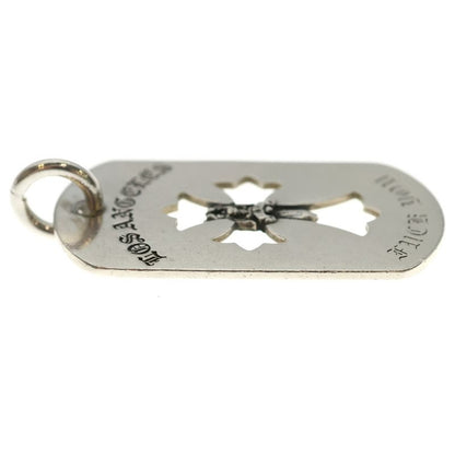 Chrome Hearts D Tag Lrg Cross Dagg la Fuck You la Limited Cutout Dagger Large