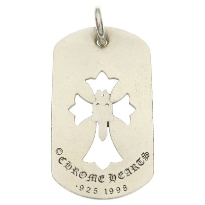 Chrome Hearts D Tag Lrg Cross Dagg la Fuck You la Limited Cutout Dagger Large