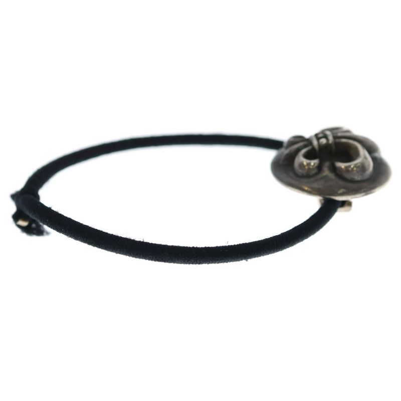 Chrome Hearts Hairband BS Fubol Headband Hair Tie Concho Silver