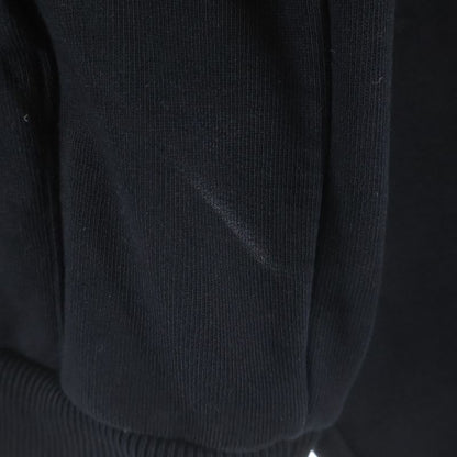 Balenciaga Campaign Logo Print Pullover Sweatshirt Hoodie Black