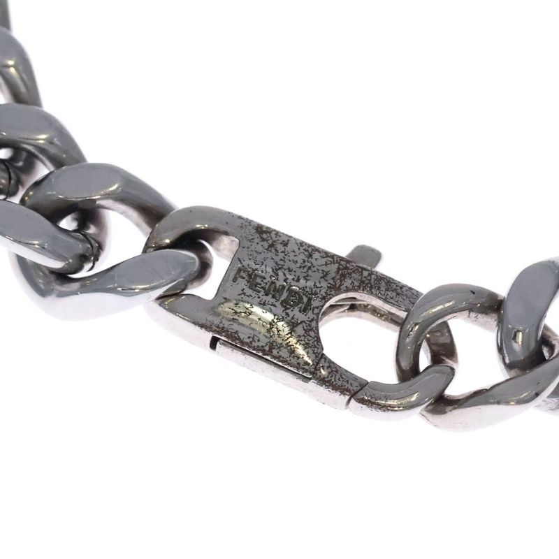 Fendi Baguette Fflogo Bracelet Silver