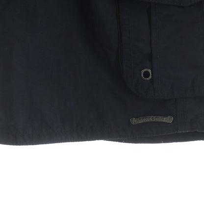 Chrome Hearts Cargo Swim Shorts Cross Ball Button Nylon Black