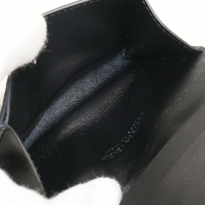 Bottega Veneta Business Card Case Intrecciato Holder Lambskin