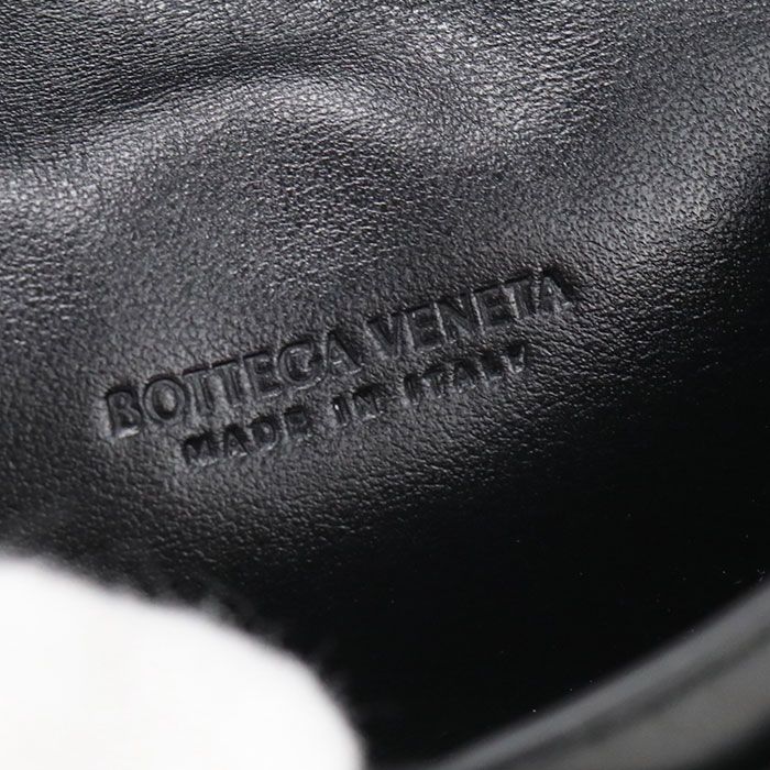 Bottega Veneta Business Card Case Intrecciato Holder Lambskin