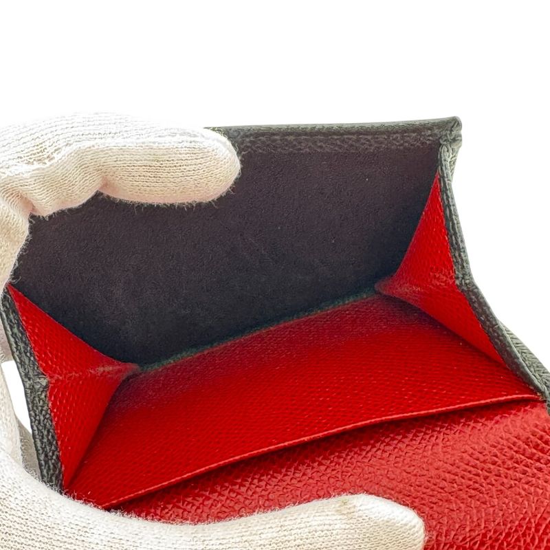 Bvlgari Coin Purse Leather Case Black