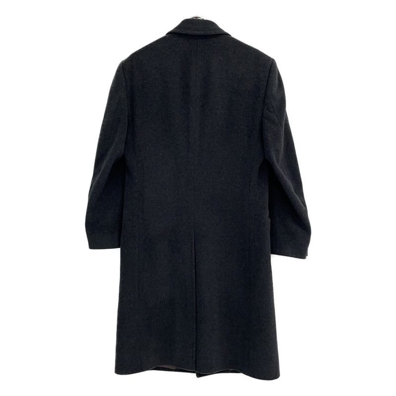 Dolce & Gabbana Gray Wool Chester Coat
