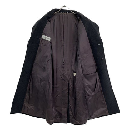 Dolce & Gabbana Gray Wool Chester Coat