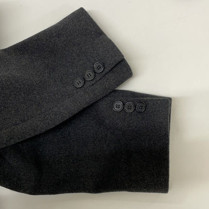 Dolce & Gabbana Gray Wool Chester Coat