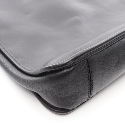 Loewe Business Anagram Black Leather Briefcase