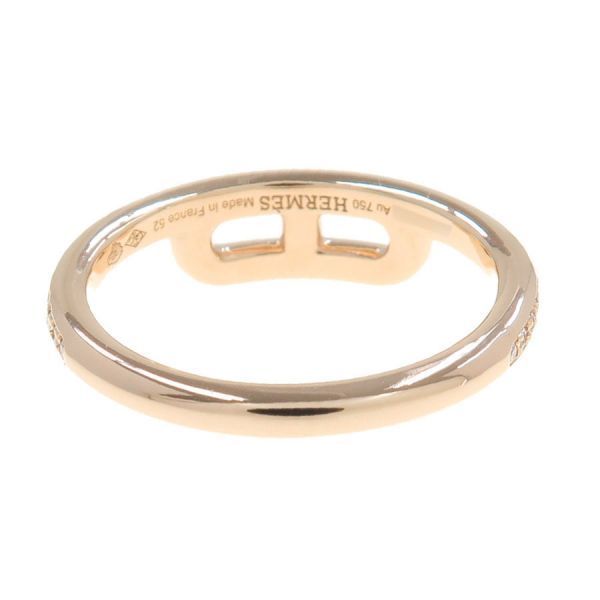 Hermes Link To Due Diamond Ring 52