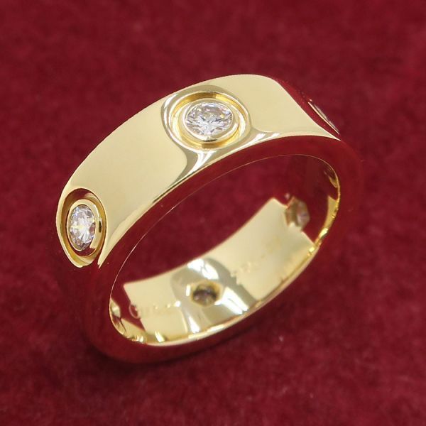 Cartier Love Ring Full Diamond 48