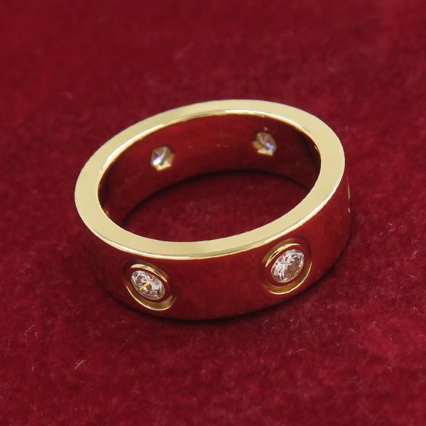 Cartier Love Ring Full Diamond 48