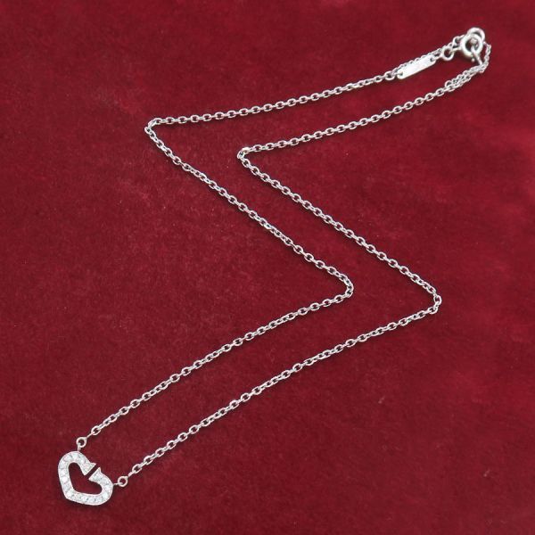 Cartier C Diamond Necklace