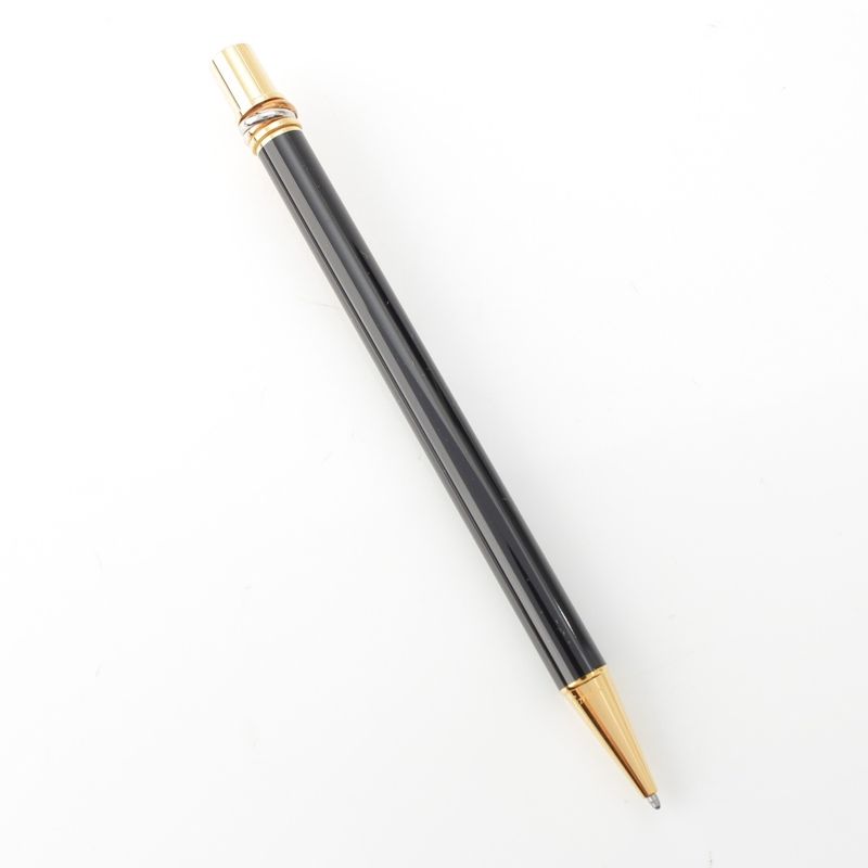 Cartier Trinity Ballpoint Pen Writing Instrument Stationery Black