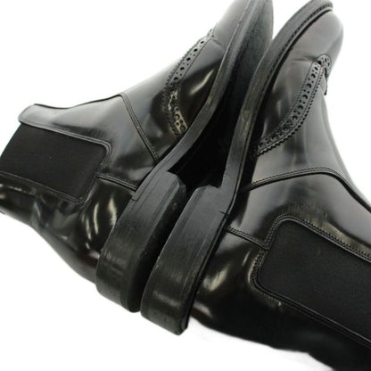 Saint Laurent Paris Chelsea Boots Side Gore Short Leather 37 Black