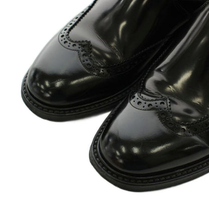 Saint Laurent Paris Chelsea Boots Side Gore Short Leather 37 Black