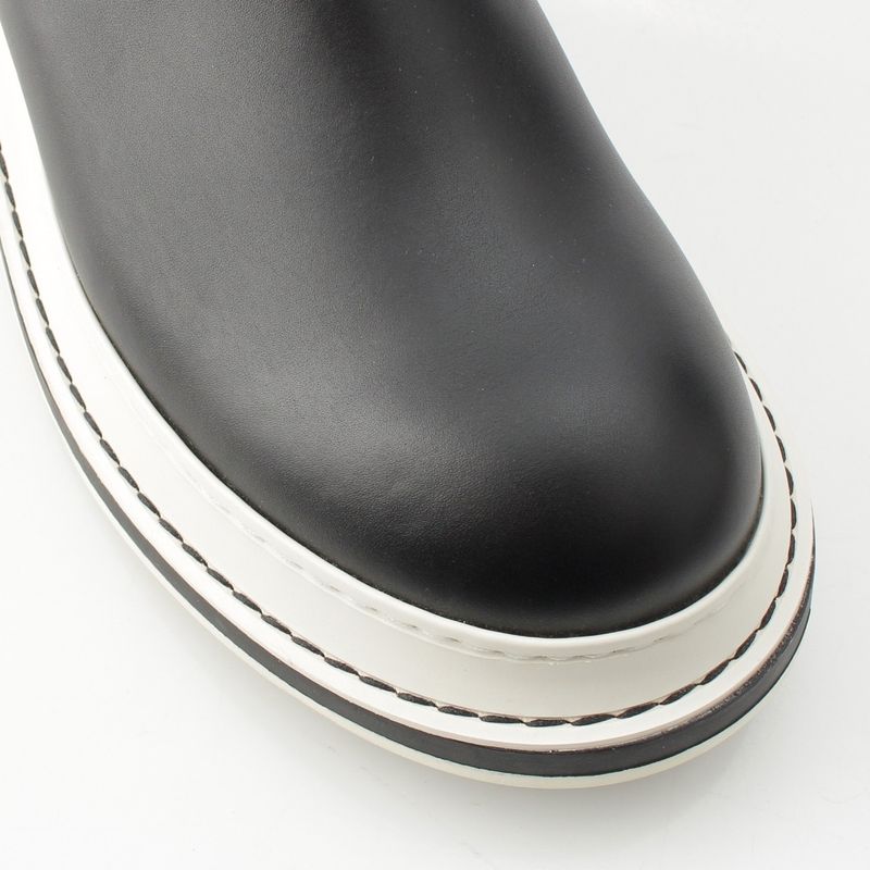 Loewe Chelsea Bicolor Side Gore Boots Black 39
