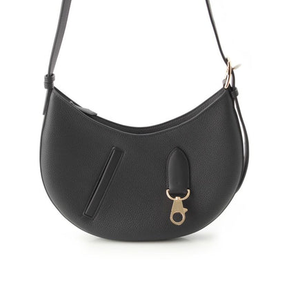 Hermes Petit Arson Togo Swift Gold Shoulder Bag Black