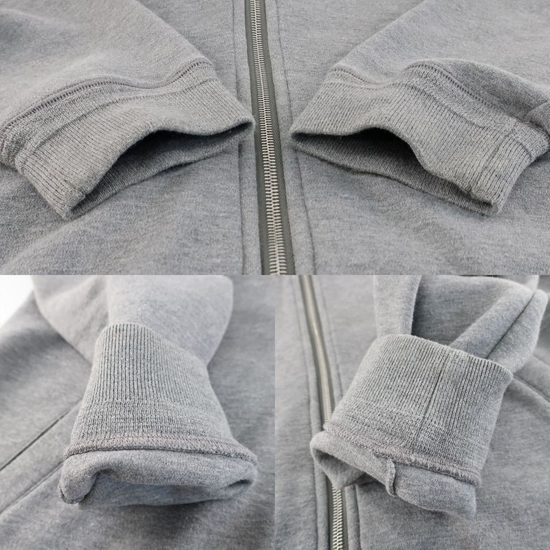 Louis Vuitton Hoodie Zip Up XL Gray Juj