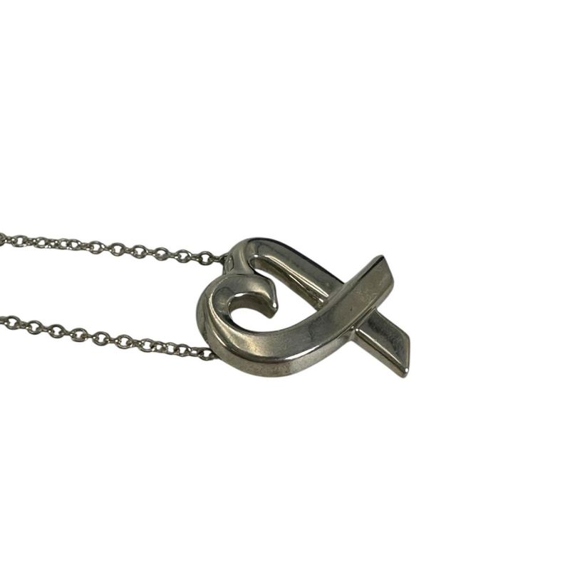 Tiffany & Co Necklace Picasso Loving Heart Pendant Silver
