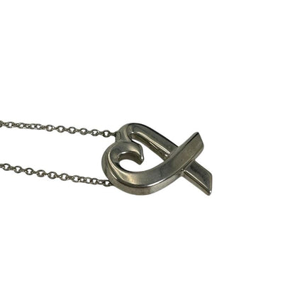 Tiffany & Co Necklace Picasso Loving Heart Pendant Silver