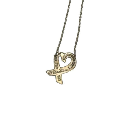 Tiffany & Co Necklace Picasso Loving Heart Pendant Silver