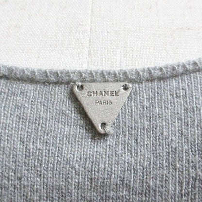 Chanel Identification Vintage 00c Ensemble Knit Cashmere Casual Cardigan