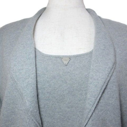 Chanel Identification Vintage 00c Ensemble Knit Cashmere Casual Cardigan