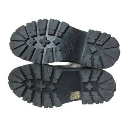 Celine Balki Buckle Diambout Platform Shoes 35 Black