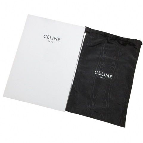 Celine Balki Buckle Diambout Platform Shoes 35 Black