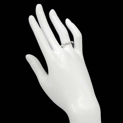 Tiffany & Co Wide Curved Band Ring Pt Platinum