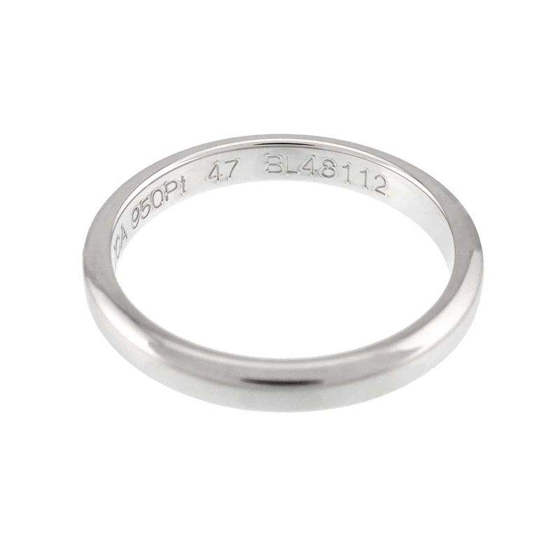 Van Cleef & Arpels Tendrement 47 Ring Width Pt Platinum