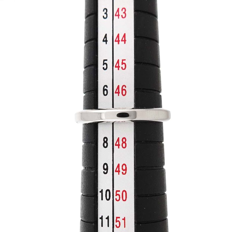 Van Cleef & Arpels Tendrement 47 Ring Width Pt Platinum