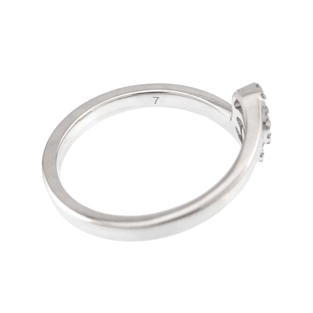Gucci GG Running Ring Diamond 18k WG White Gold