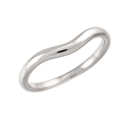 Tiffany & Co Curved Band Ring Pt Platinum
