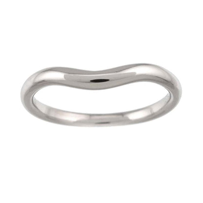 Tiffany & Co Curved Band Ring Pt Platinum