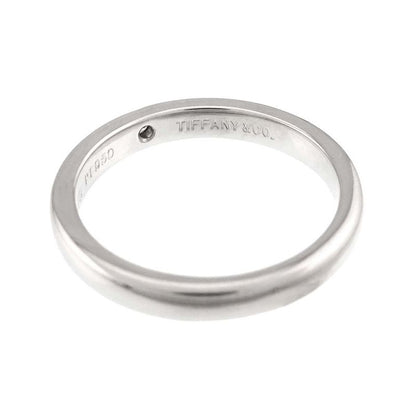 Tiffany & Co Stacking Band Ring Diamond Pt Platinum