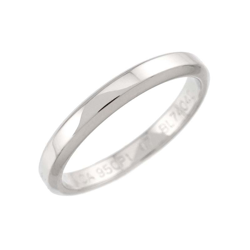 Van Cleef & Arpels Tendrement 47 Ring Width Pt Platinum